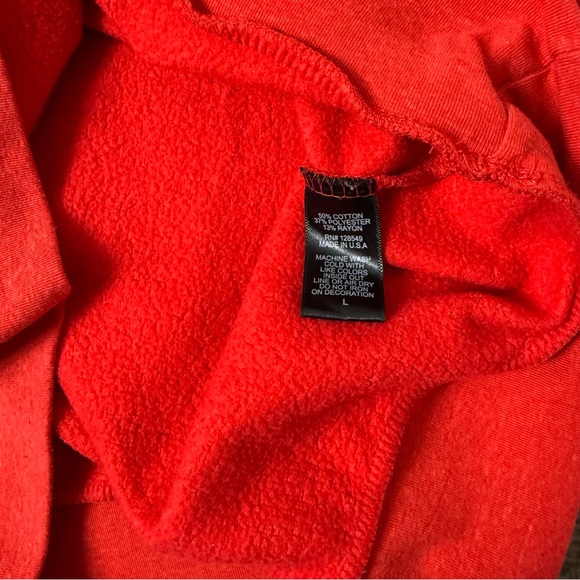 Aviator Nation Vibrant Red Hoodie - Picture 9 of 11